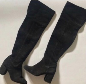 zara suede over the knee boots